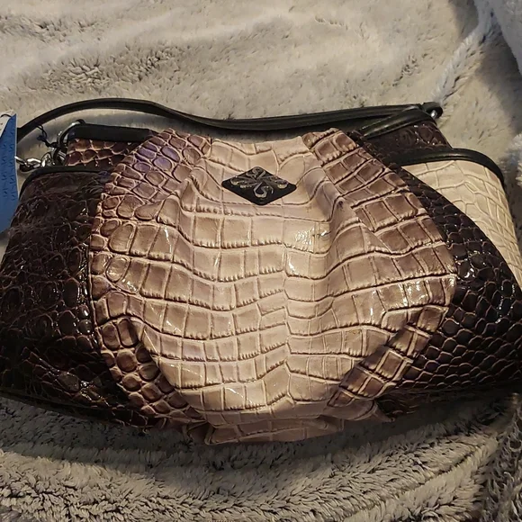 Simply Vera Vera Wang Bags Nwt Vera Wang Hobo Alligator Purse Poshmark